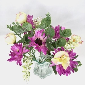 Purple Jazlyn Vase Arrangement 30cm