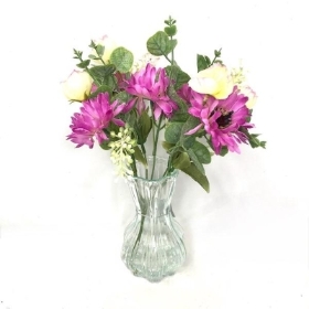 Purple Jazlyn Vase Arrangement 30cm