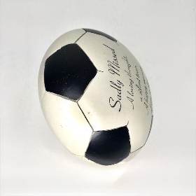 Black Football Memorial 16cm