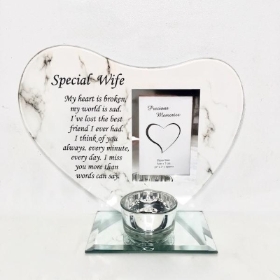 Special Wife Tealight Holder19cm