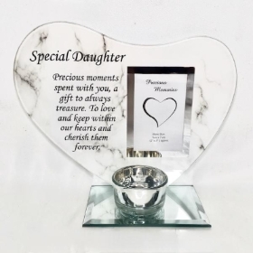 Special Daughter Tealight Holder 19cm