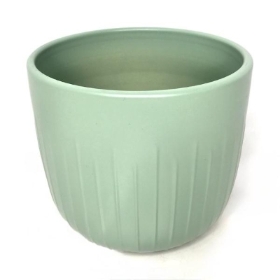 Sage Green Riga Pot 14cm