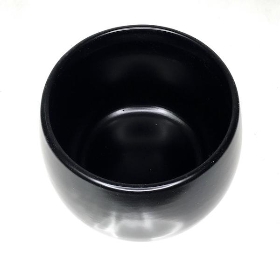 Matt Black London Pot 13cm