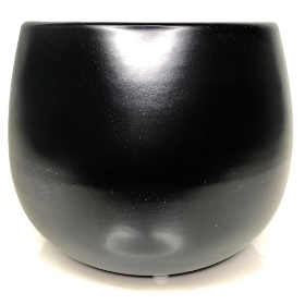 Matt Black London Pot 13cm