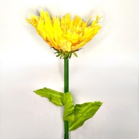 Yellow Gerbera 115cm