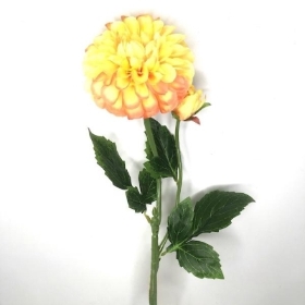 Pink-Yellow Dahlia 59cm