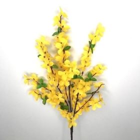 Yellow Forsythia Stem 64cm