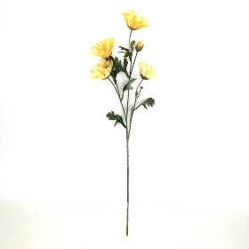 Yellow Gazania Daisy 67cm