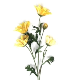 Yellow Gazania Daisy 67cm