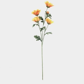 Orange Gazania Daisy 67cm