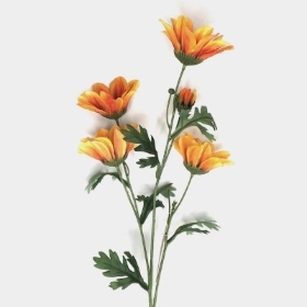 Orange Gazania Daisy 67cm