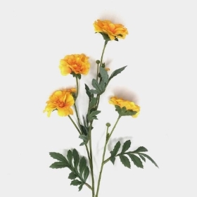 Yellow Marigold Spray 67cm