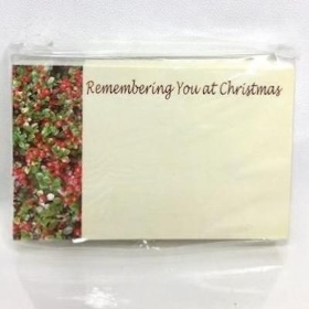 Small Florist Cards Remembering You