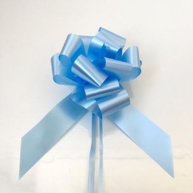 Baby Blue Pull Bow 50mm x 20