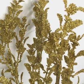 Gold Glitter Eucalyptus bush 30cm