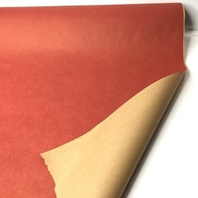 Red Recycled Kraft Paper 50m