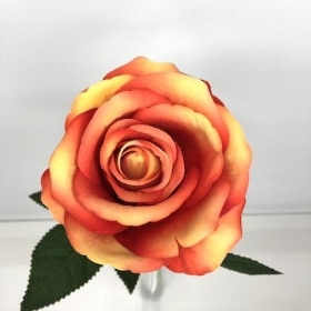 Orange Velvet Rose 52cm