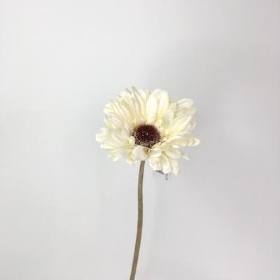 Cream Gerbera 53cm