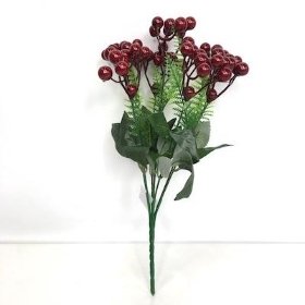 Burgundy Berry Bush 31cm