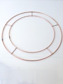 12 Inch Wire Wreath Ring x 20
