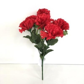 Red Carnation Bush 32cm