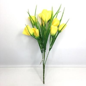 Yellow Tulip Bush 35cm