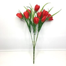 Red Tulip Bush 35cm