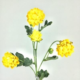 Yellow Chrysanthemum 59cm