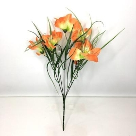 Orange Alstro Bush 36cm