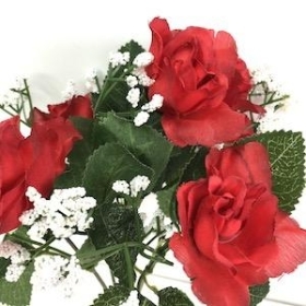 Red Rose And Gyp Bush 29cm