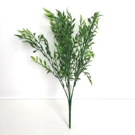 Green Fern Bush 42cm