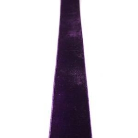 Purple Velvet Ribbon 25mm