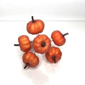 Orange Pumpkin Pick x 6