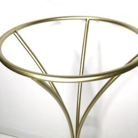 Gold Metal Wedding Stand 70cm