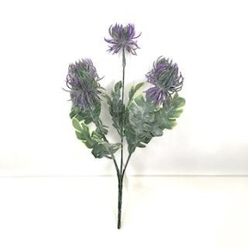 Purple Thistle Bush 31cm