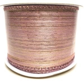 Rose Gold Shine Ribbon 63mm