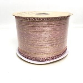 Rose Gold Shine Ribbon 63mm