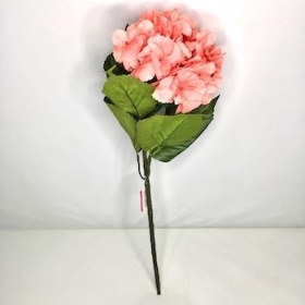 Coral Hydrangea 63cm