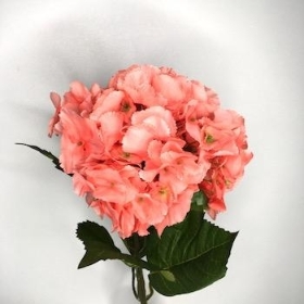 Coral Hydrangea 63cm