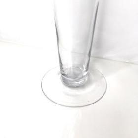 Glass Footed Conical Vase 60cm