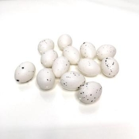 White Artificial Eggs 3cm x 100