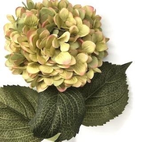 Olive Green Hydrangea 81cm