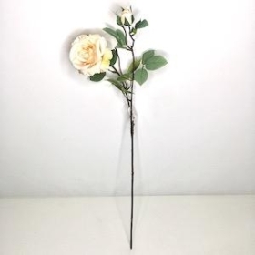 Cream Rose Spray 61cm