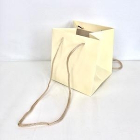 Ivory Olympic Hand Tie Bags x 10