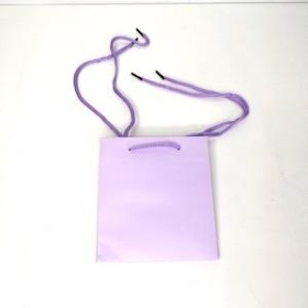 Lilac Olympic Hand Tie Bags x 10