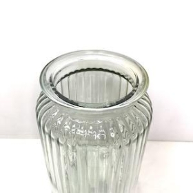 Ribbed Vase 18cm