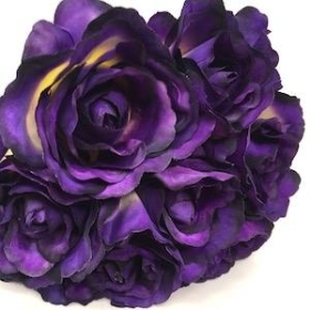 Purple Rose Bundle 26cm