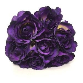 Purple Rose Bundle 26cm