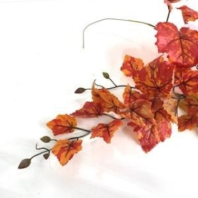 Orange Grape Ivy Garland 250cm