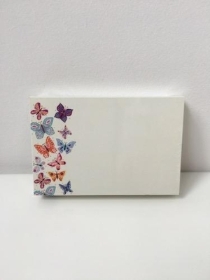 Florist Message Cards Brightly Coloured Butterflies